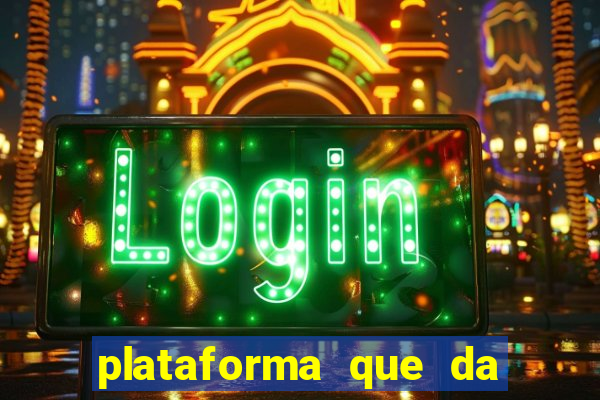 plataforma que da bonus no cadastro e saca no free